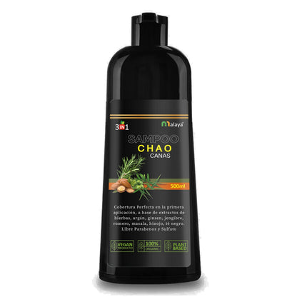 SHAMPOO CHAO CANAS 3 en 1 + TRATAMIENTO