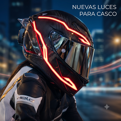 NUEVAS LUCES TRON-ULTRA PARA CASCO DE MOTO