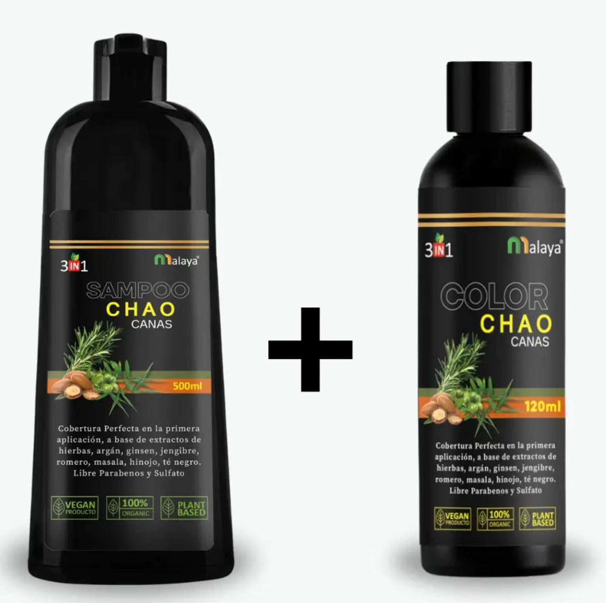 SHAMPOO CHAO CANAS 3 en 1 + TRATAMIENTO