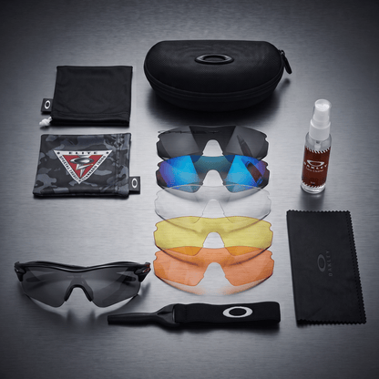 Kit Gafas Deportivas OKL Strike – 6 Lentes Intercambiables + Estuche Rígido