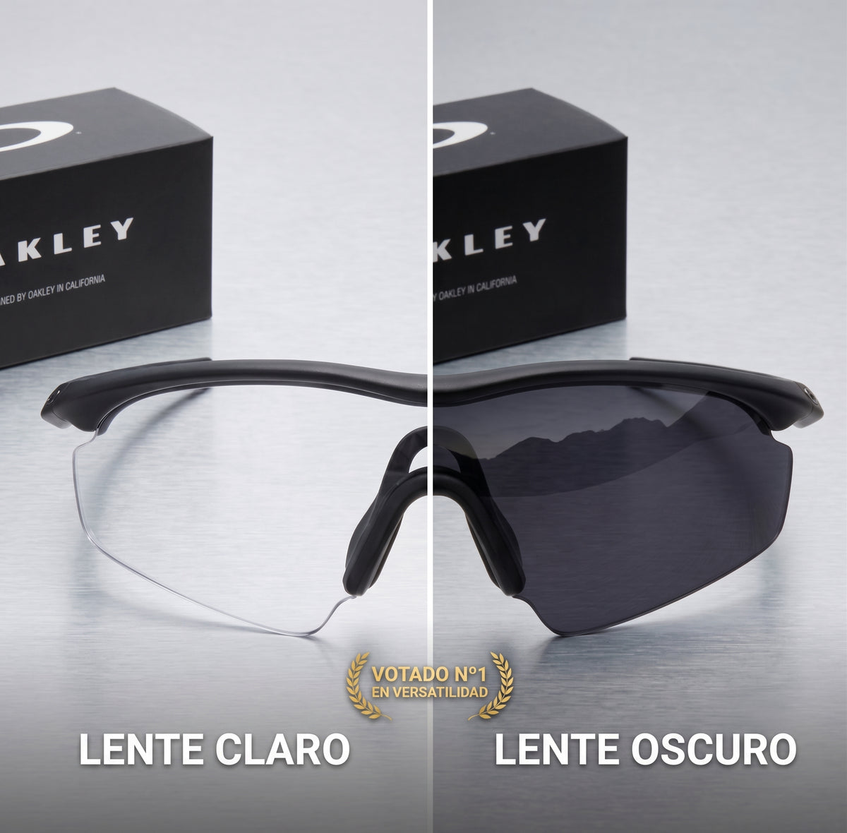 Kit Gafas Deportivas OKL Strike – 6 Lentes Intercambiables + Estuche Rígido