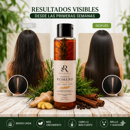 SHAMPOO DE ROMERO NATURAL RENACELL