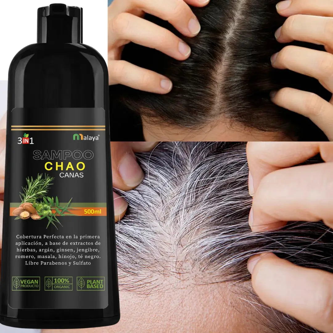SHAMPOO CHAO CANAS 3 en 1 + TRATAMIENTO
