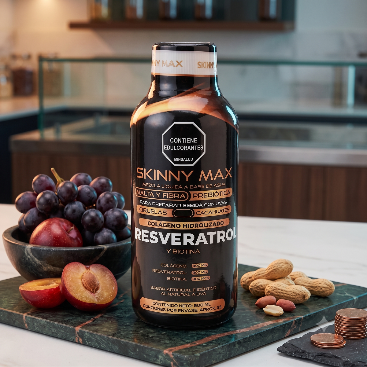 SKINNY MAX - RESVERATROL LÍQUIDO