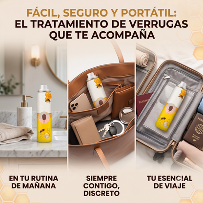 SPRAY TAG RECEDE, PIEL SIN VERRUGAS