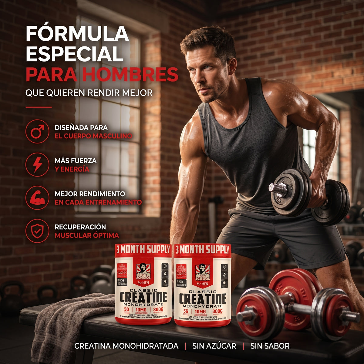 CREATINA FOR MEN