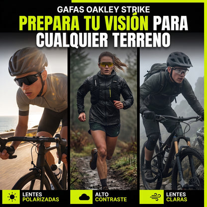 Kit Gafas Deportivas OKL Strike – 6 Lentes Intercambiables + Estuche Rígido
