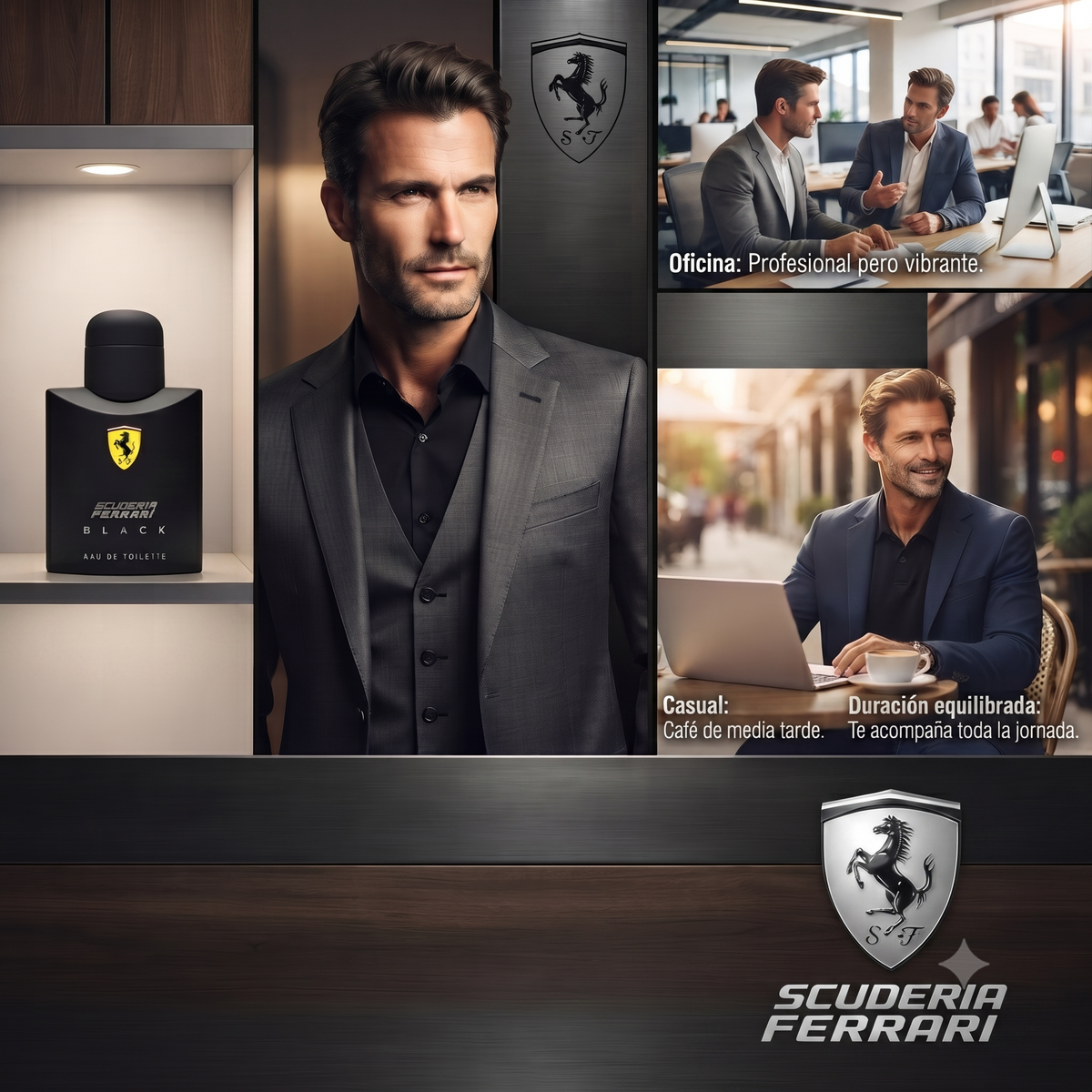 PERFUME FERRARI BLACK ORIGINAL