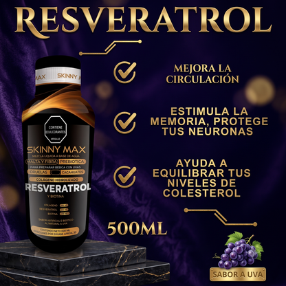 SKINNY MAX - RESVERATROL LÍQUIDO