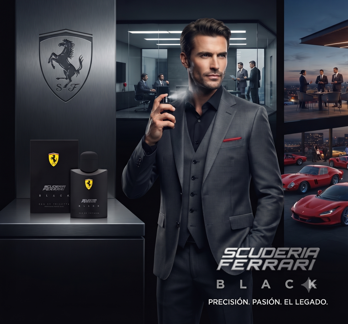 PERFUME FERRARI BLACK ORIGINAL