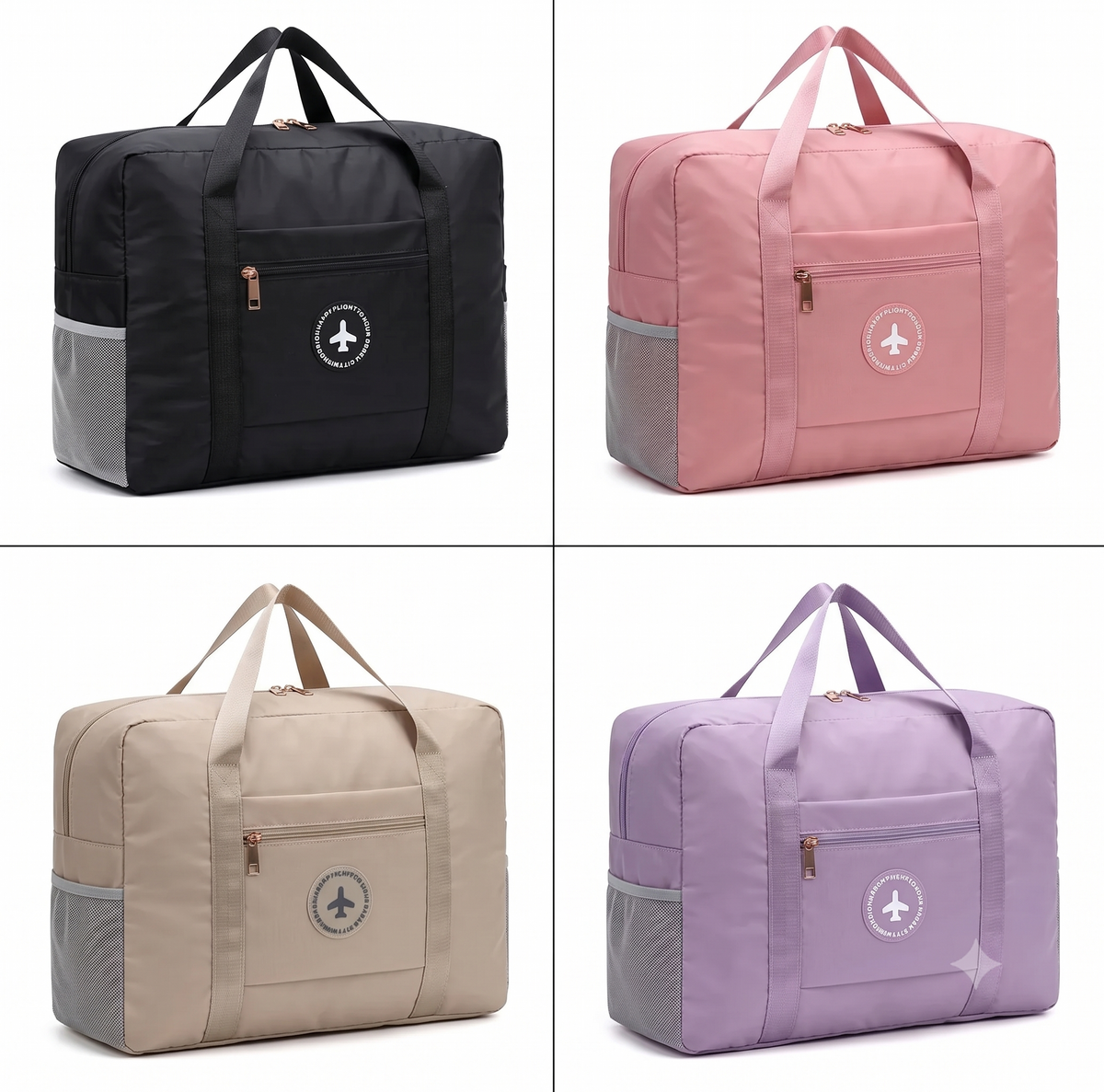 Combo Viajero Definitivo: Bolso Plegable + Set de Organizadores Premium