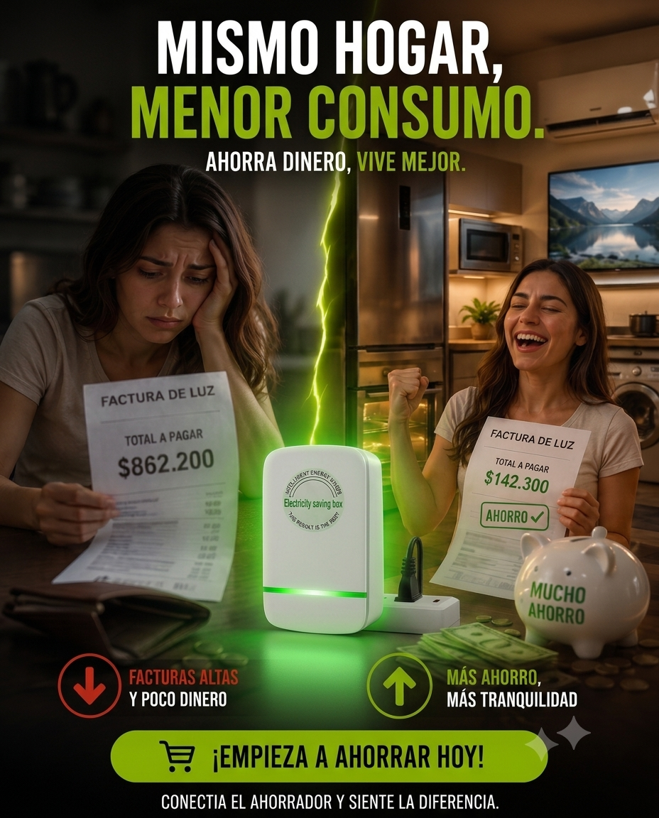 SUPER AHORRADOR DE ENERGÍA