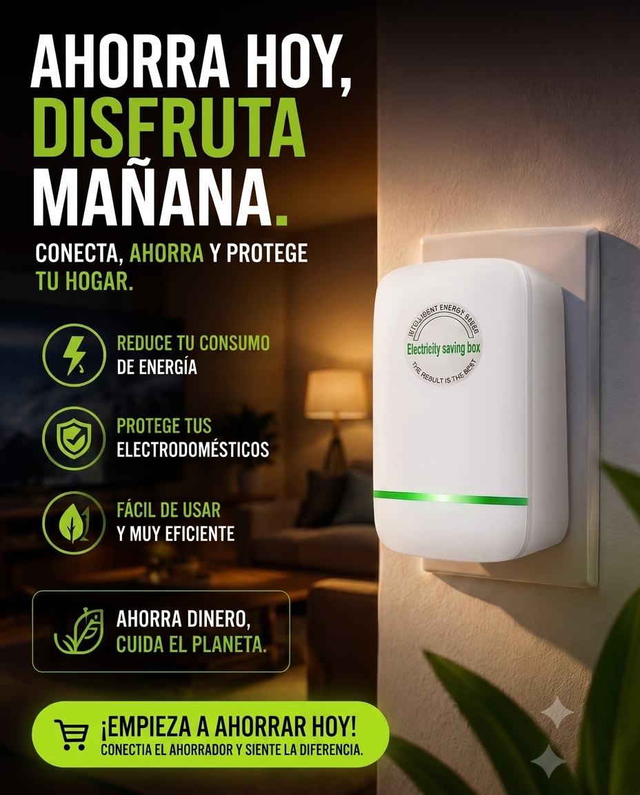 SUPER AHORRADOR DE ENERGÍA