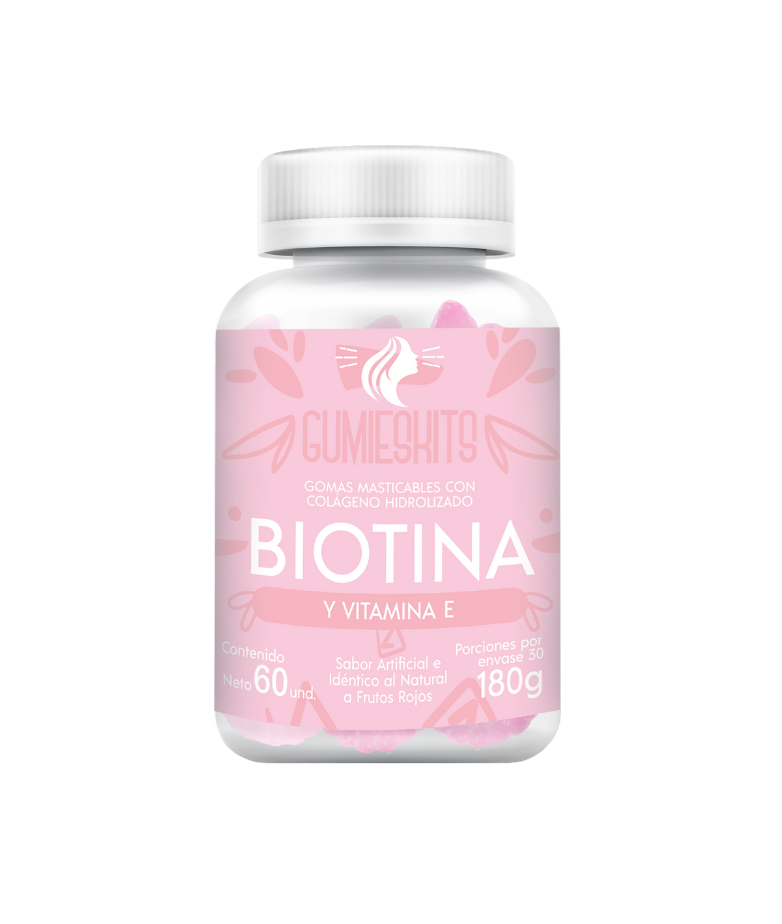 GOMAS DE BIOTINA