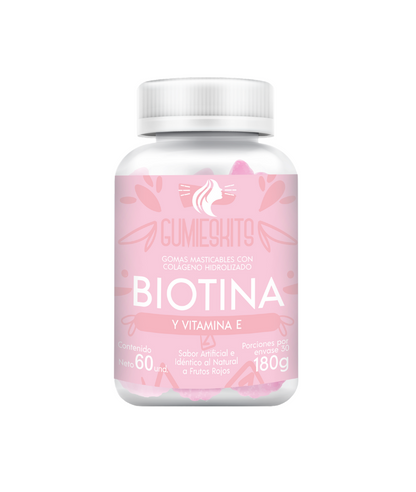 GOMAS DE BIOTINA