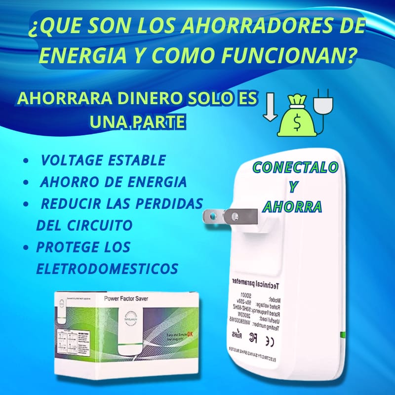 SUPER AHORRADOR DE ENERGÍA