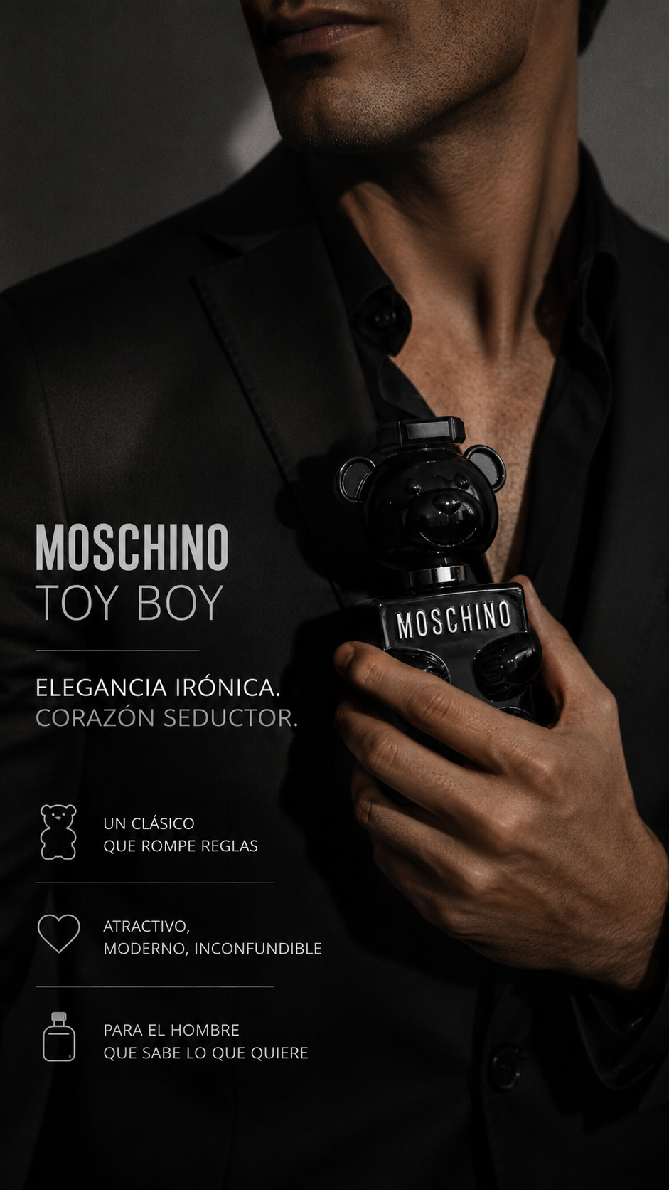 PERFUME MOSCHINO TOY BOY PARA HOMBRE